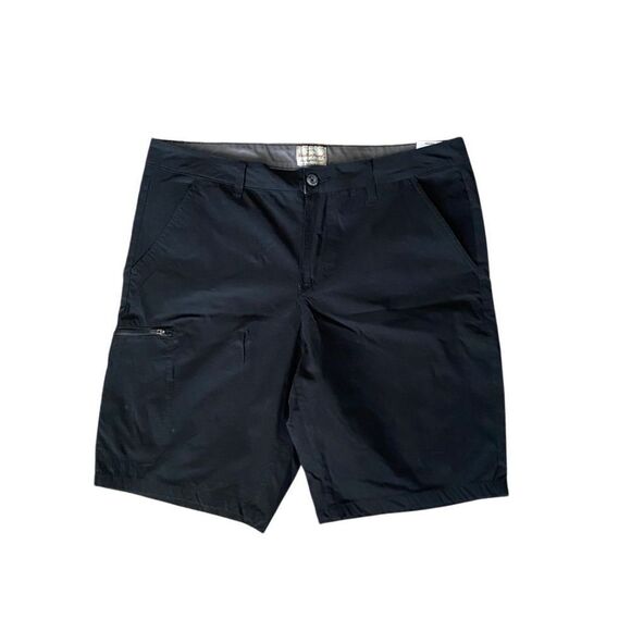 Original Weatherproof Vintage Black Trail Shorts. Size 36. - Picture 1 of 7
